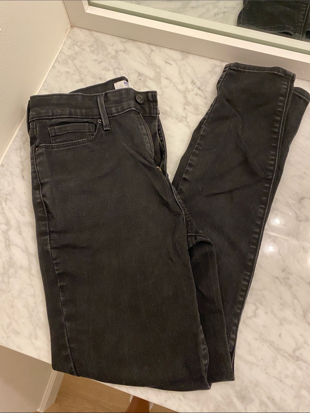 Denizen from Levi's Black High-Rise Skinny Jeans
